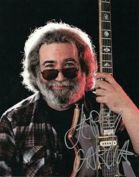 Jerry Garcia Signed Autograph 8x10 Photo - Grateful Dead Songwriter, Very Rare