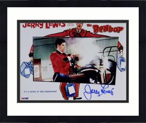 JERRY LEWIS Signed THE BELLBOY 8x10 Photo PSA/DNA Auto AUTOGRAPH B 