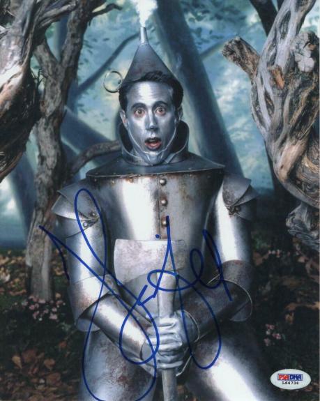 JERRY SEINFELD SIGNED AUTOGRAPH 8x10 PHOTO - RARE ROLLING STONE WIZARD OF OZ PSA