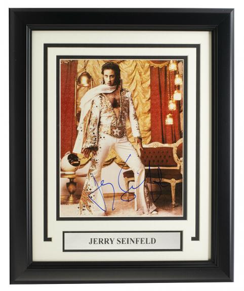 Jerry Seinfeld Signed Framed 8x10 Photo BAS