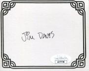 Jim Davis Garfield Author Comic Strip Cartoonist Signed Autograph Bookplate