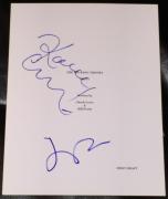 Jim Parsons & Kaley Cuoco Signed Autograph "big Bang Theory" Full Pilot Script