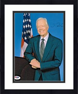 Jimmy Carter PRESIDENTIAL 39th US PRESIDENT Signed Auto 8x10 Photo PSA/DNA COA