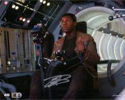 John Boyega Star Wars The Last Jedi Autographed 8" x 10" Finn Flying Photograph - Topps Authentic