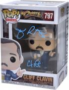 John Ratzenberger Cheers Autographed Cliff Clavin #797 Blue Funko Pop! with "Cliff" Inscription - BAS