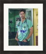 John Stamos autographed 8x10 photo (ER) #NG1 Matted & Framed