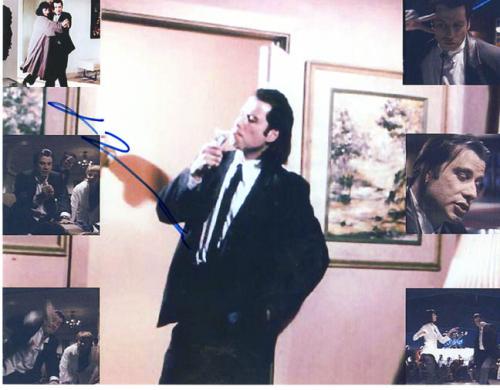 John Travolta Autographed 8x10 Signed Pulp Fiction Photo UACC RD AFTAL