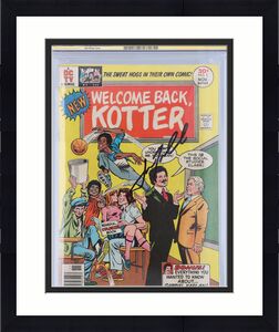 John Travolta Welcome Back Kotter Autographed Comic Book - CGC 5.5