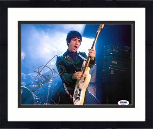 Johnny Marr The Smiths Band Guitar Signed 8x10 Auto Photo PSA/DNA (D)