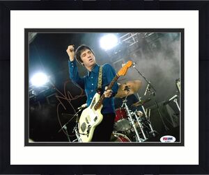 Johnny Marr The Smiths Band Guitar Signed 8x10 Auto Photo PSA/DNA (G)
