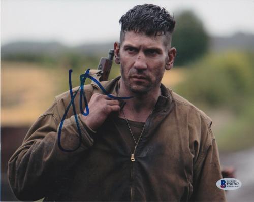 Jon Bernthal Signed 8x10 Photo Fury Walking Dead Beckett Bas Autograph Auto M