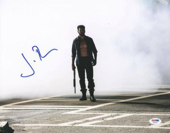 Jon Bernthal The Walking Dead Signed 11X14 Photo PSA/DNA #V20401