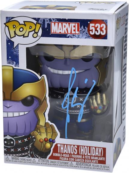 Josh Brolin Autographed Avengers Holiday ThanosFunko Pop!