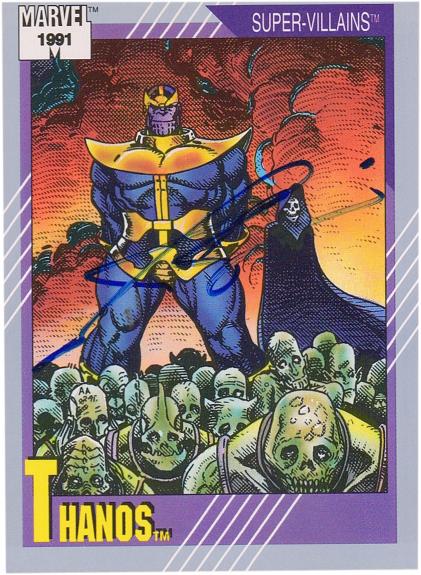 Josh Brolin Autographed Avengers Trading Cards #85