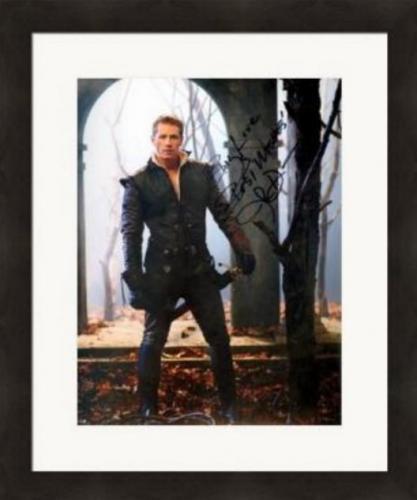 Josh Dallas autographed 8x10 photo (Once Upon A Time Prince Charming David Nolan) #SC1 Matted & Framed