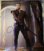 Josh Dallas Signed Autograph "once Upon A Time" Prince Charming Sword Photo Coa