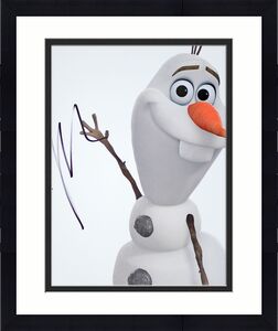 Josh Gad Frozen Olaf Autographed Frozen 11x14 Photo PSA #Y67736 UACC RD AFTAL