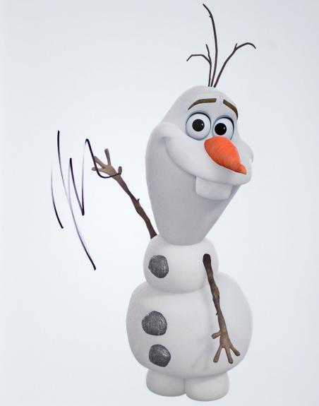 Josh Gad Frozen Olaf Autographed Frozen 11x14 Photo PSA #Y67736 UACC RD AFTAL