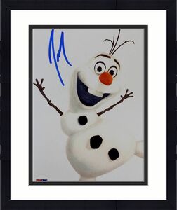 Josh Gad Olaf Signed Disney Frozen 8x10 Photo ITP PSA Pic Proof N