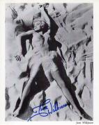 JUNE WILKINSON HAND SIGNED 8x10 PHOTO+COA        VERY SEXY POSE IN THE SAND