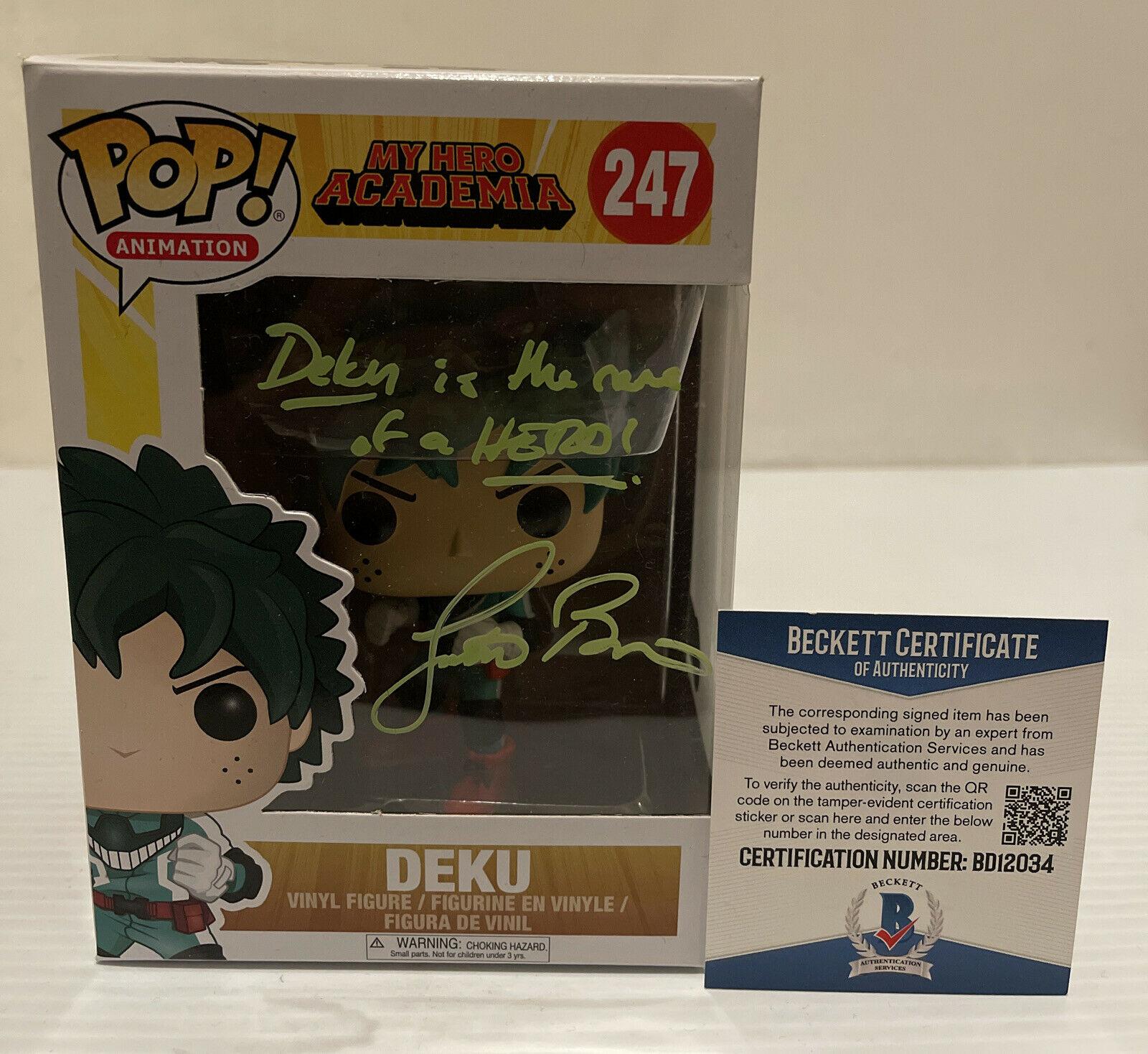 Justin Briner Signed Autographed DEKU 