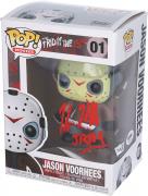 Kane Hodder Friday the 13th Autographed Jason Vorhees #1 Funko Pop! with "Jason" Inscription - PSA