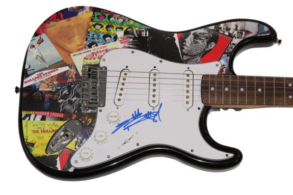 Keith Richards Signed Autograph Custom 1/1 Fender Guitar The Rolling Stones Jsa
