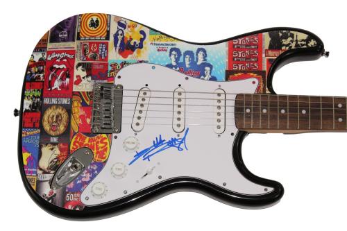 Keith Richards Signed Autograph Custom Fender Guitar The Rolling Stones Jsa Coa