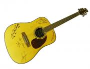 Kenny Chesney Plus Autographed Signed Country Guitar AFTAL