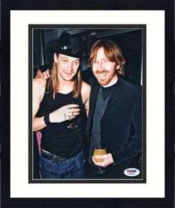 KID ROCK SIGNED WITH TREY ANASTASIO PHISH  8x10 PHOTO  DEVIL WITHOUT A CAUSE PSA