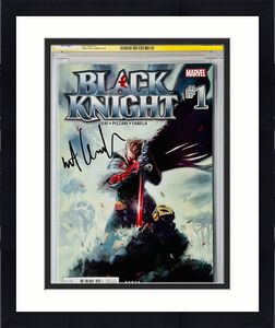 Kit Harington Autographed CGC Signature Series Graded 9.8 Marvel Black Knight #1