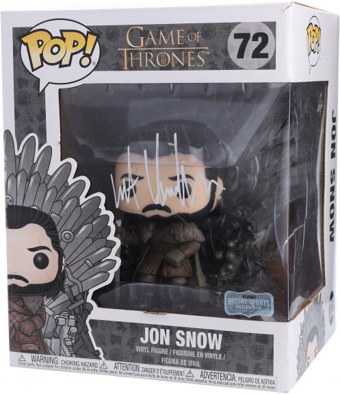 Kit Harington Game of Thrones Autographed #61 Jon Snow Funko Pop!