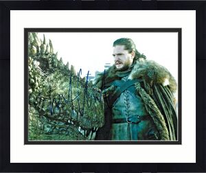 Kit Harington Game Of Thrones Jon Snow Authentic Signed 8x10 Auto Photo DG COA 2