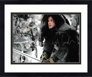 Kit Harington Signed 11x14 Photo Game of Thrones Jon Snow BAS Beckett Witnessed