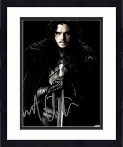 Kit Harington Signed 11x14 Photo Jon Snow Game of Thrones BAS Beckett Witnessed