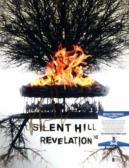 Kit Harington Silent Hill Revelation Signed Autographed 11x14 Photo BAS C10309