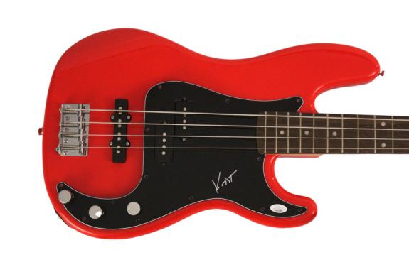 Krist Novoselic Signed Autograph Fender Electric Bass Guitar Nirvana W/ Jsa Coa