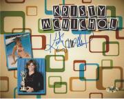 KRISTY MCNICHOL - Well Known for Her Roles in "LITTLE DARLINGS" and "ONLY WHEN I LAUGH" (MAB) Signed 10x8 Color Photo