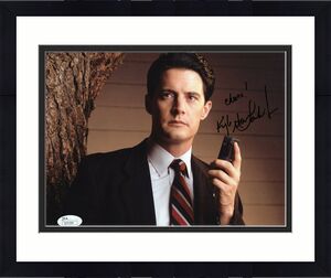 Kyle maclachlan signed autographed twin peaks dale cooper 8x10 photo