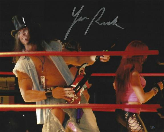 Lance Rock Signed TNA 8x10 Photo Hoyt Vance Archer Rock n Rave Infection Picture