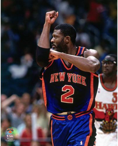 Larry Johnson New York Knicks Unsigned "Big L" Photograph