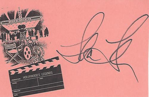 LEA THOMPSON - Best Known for Her Role as LORRAINE BAINES in the "BACK to the FUTURE" TRILOGY - Signed 5.5x3.75 Index Card