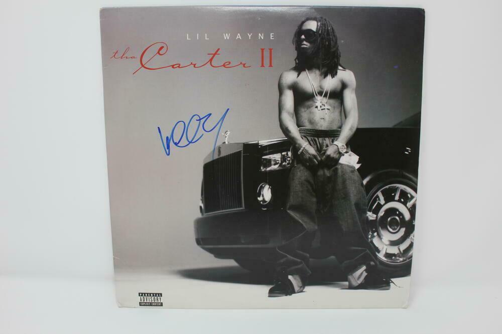 Lil Wayne Signed Autograph Album Vinyl Record Weezy, Tha Carter Ii 2 Iii 3
