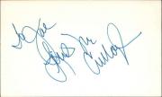 Linda McCullough Actress Team Knight Rider Signed 3" x 5" Index Card