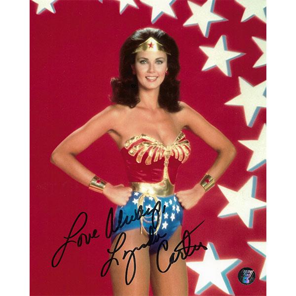 Wonder Woman Linda Carter autographed 8x10 photograph RP 