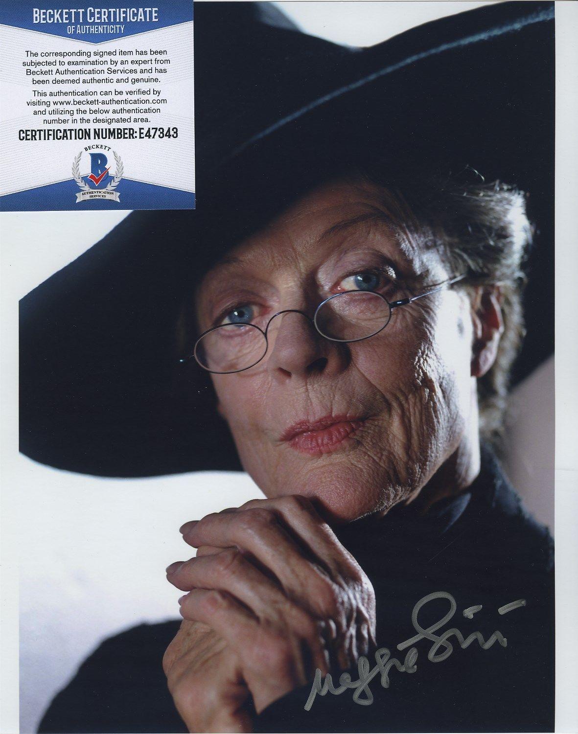 Maggie Smith autographed 8x10 photo RP 