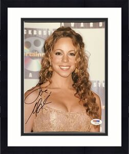 MARIAH CAREY SIGNED AUTOGRAPHED A4 PP PHOTO POSTER D 