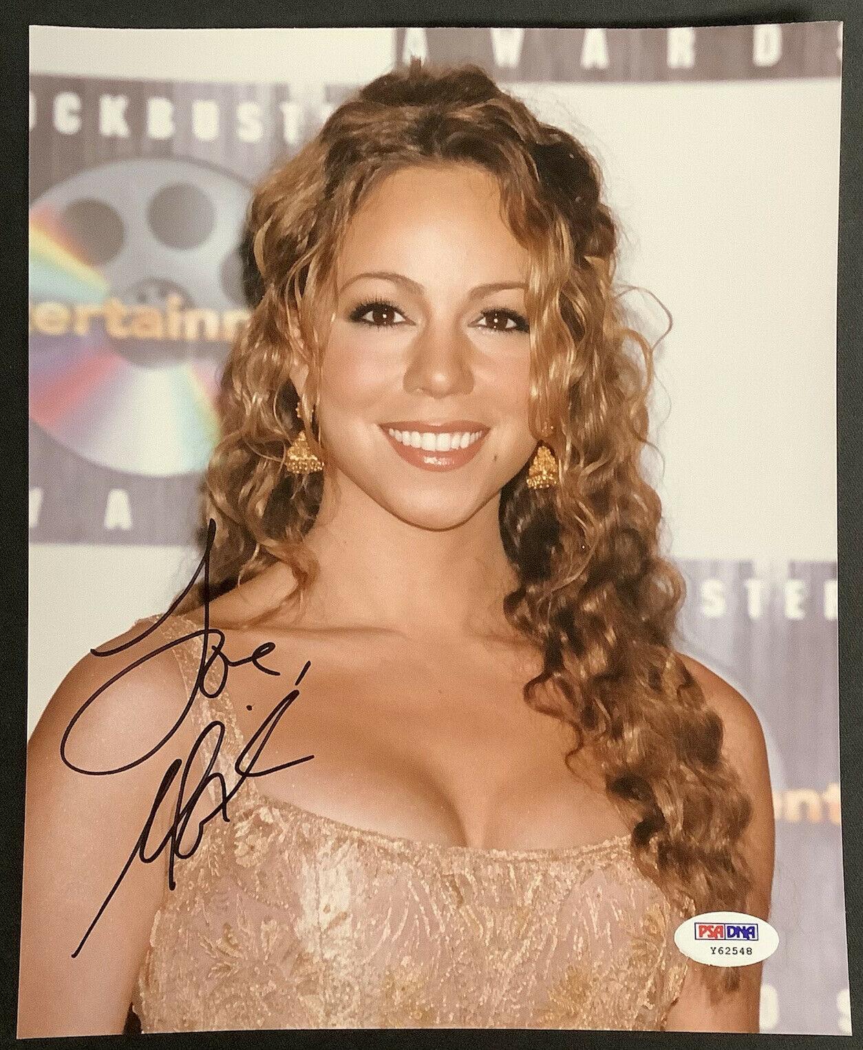 Photo Mariah Carey Signed Autographed 8 x 10