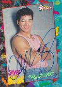 Mario Lopez Signed 1992 Pacific Saved By The Bell Card #24 COA Slater Autograph