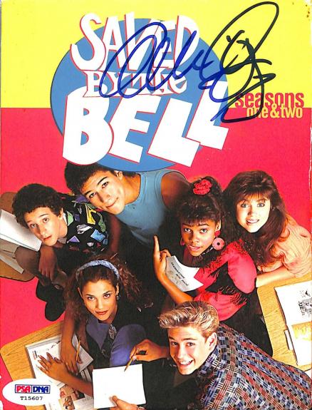 Mario Lopez Signed Saved By The Bell Seasons 1 & 2 DVD Set PSA/DNA COA One Two
